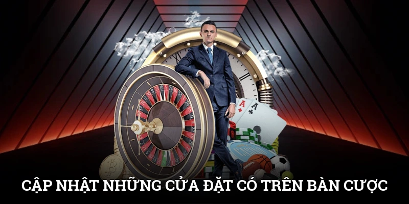 Cách Chơi Baccarat Kèm Kinh Nghiệm Thu Thưởng Nhanh 4 Cập nhật những cửa đặt có trên bàn cược